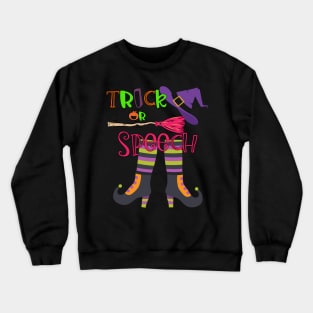 Speech Therapist, SLP, Speech Language pathologist Halloween Crewneck Sweatshirt